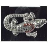 Size 6 Mozambique garnet and peridot stainless