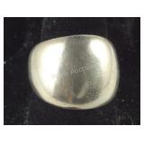 Silver Dome Ring, 11.9 grams, Sterling Silver,