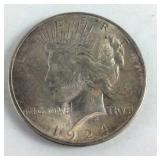 1924 Peace Dollar