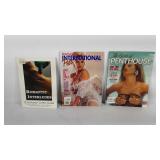 Three adult magazines, Penthouse International,