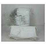 Package of twenty cotton face masks, new in bag.