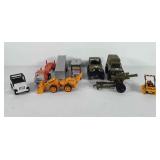 Toy vehicles, includes Buddy L truck, Buddy L