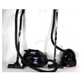 Two vacuum cleaners, Eureka Pet Lover and Meva,
