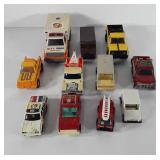 Toys, includes Tonka trucks, Buddy L emergency