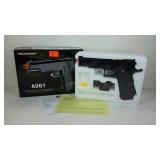 Airsoft gun, A001 for use with 6mm BBs. New in