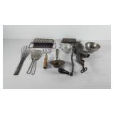 Kitchenwares, includes Enterprise food chopper,