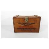 Wooden ammunition crate, Winchester Repeating