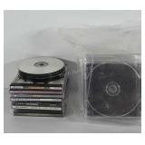 62Box of CDs and cases, includes Eminem, Fleetwood