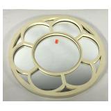 Round wall mirror, 26" across
