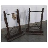 Pair of Unique Appliance Dollies, Flip down