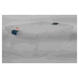 Rubbermaid 30 quart tote with latching lid