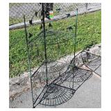 Folding wire type Corner Shelf