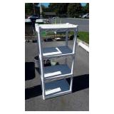 Poly Storage Shelf, 22wx14x48" high