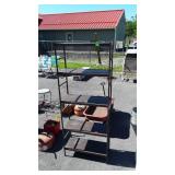 Metal Storage Shelf, 24wx10x60" tall