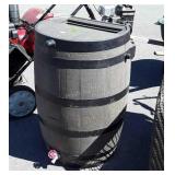 Poly Rain Water Catch Barrel. Seller code B5