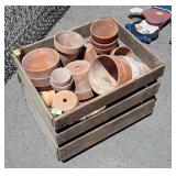 Selection of Terracotta Flower Pots of various