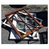 Windows, wooden farm House type sash one with 6