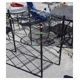 Metro type Storage rack, 36x18x36" high