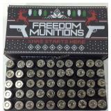 Ammo, Freedom Munitions 50ct 9mm Luger 115gr full