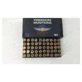 Ammo, Freedom Munitions 50ct 9mm Luger 115gr