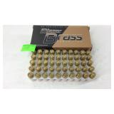 Ammo, Blazer Brass 9mm Luger 115g FMJ full 50ct