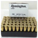 Ammo, Remington 38 special 130gr MC full