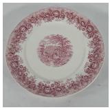 Transferware platter, 13"