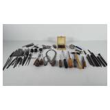 Tools, includes hammer, screw drivers, rasp