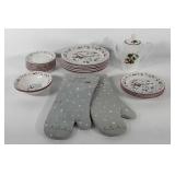 Christmas kitchenwares, White Christmas