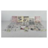 Art supplies, stamps, includes holiday themed,