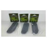 Three carbide sharpeners, new in packaging.