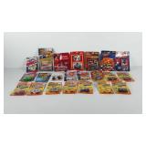 Twenty-two die-cast metal collectible cars, in