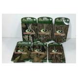 Pack of six, new Mossy Oak can coozies.