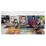 Women of classic rock vinyl records, includes