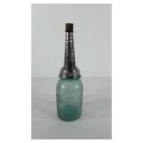 Ball perfect Mason jar with The master oil spout