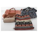 Purse lot, includes four purses, two fair trade