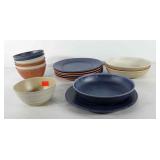 Threshold dinnerware, includes six plates, six