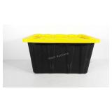 HDX heavy duty 27 gallon tote with lid