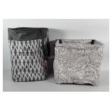 Two Thirty-one tote bags/canvas storage totes,