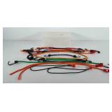 Tools, 6.5qt storage bin of bungee cords
