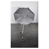 Tommy Bahama Umbrella with Storage bag, nice 6ft