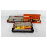 Three gun cleaning kits, includes Outers shotgun