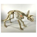 Triceratops toy dinosaur fossil, battery