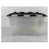 Keter 10.6 gallon file box with interlocking lid,