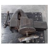 Antique REED Mfg, Co. ERIE PA Swivel 34 Bench