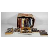 Group of war related books, includes Civil War,