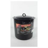 Kitchenwares, Enameled steamer and stock pot,