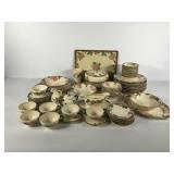Franciscan Earthenware, Desert Rose dinnerware,