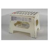 Handy Laundry folding step stool, 11.5" × 9" ×