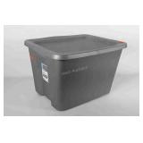 Sterilite 18 gallon tote with lid, lid is